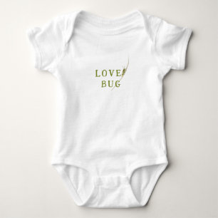 Sprinkhanen Liefdesbeestje Botanische Baby Shower Romper