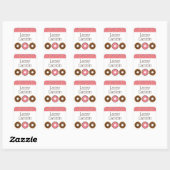 Sprinkings Donuts Stickers personnalisés (Feuille)