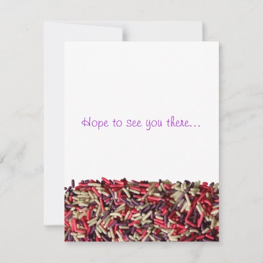 Sprinkings party invitation (Dos)