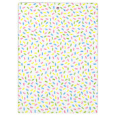 Sprinkkelt Ice Cream Cone Personalized klembord (Achterkant)