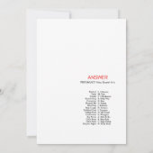 Sprinkle Baby shower - bewerkbare naam, 5x7 Kaart (Achterkant)