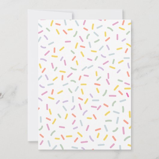 Sprinkle Confetti Birthday Invitation (Dos)