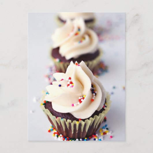 Sprinkle Cupcakes Briefkaart (Voorkant)