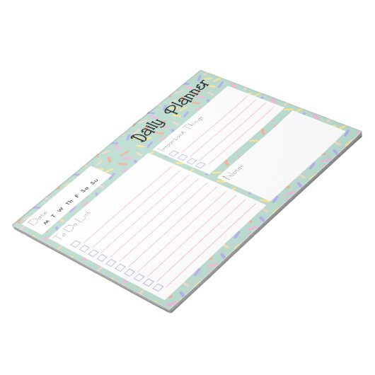 Sprinkle Daily Planner Notitieblok (Schuin)
