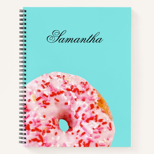 Sprinkle Donut Notitieboek (Voorkant)