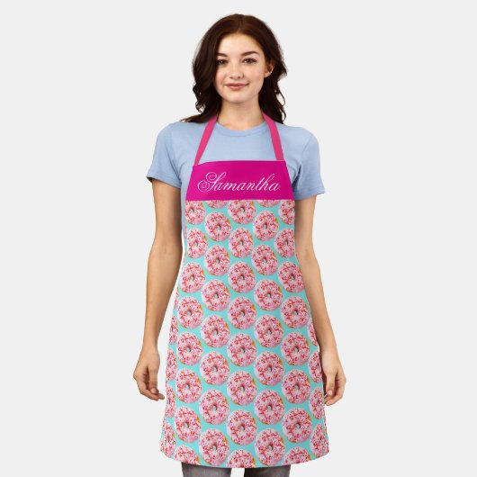 Sprinkle Donut Schort (Gedragen)