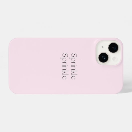 Sprinkle iPhone hoesje Shera Seven (Roze) iPhone 14 Hoesje (Achterkant horizontaal)