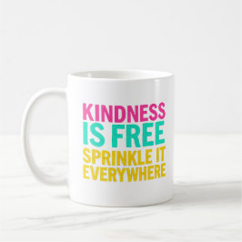 Sprinkle Kindness: Inspirerend quote Koffiemok