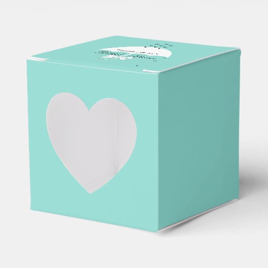 Sprinkle Love Blue Shower Sprinkle Party Shower Bedankdoosjes (Voorkant Zijde)