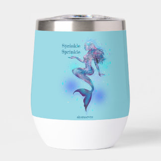 Sprinkle Mermaid Wine Tumbler