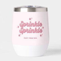 Sprinkle Pink Thermal Wine Tumbler