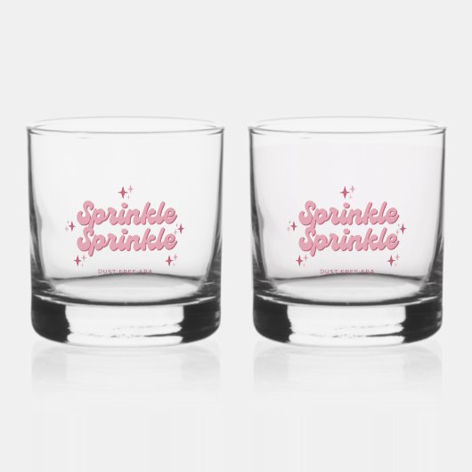 Sprinkle Sprinkle Ensemble de verre Whiskey (Recto)