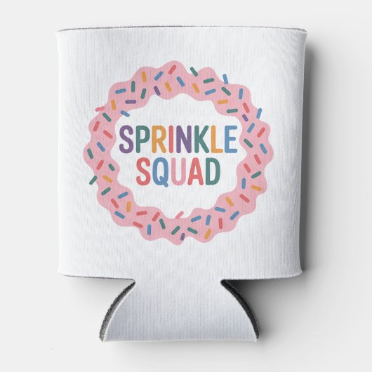 Sprinkle Squad | Baby-strooi Blikjeskoeler (Voorkant)