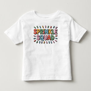 Sprinkle Squad Baby-strooi Kinder Shirts