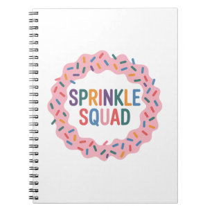 Sprinkle Squad   Baby-strooi Notitieboek