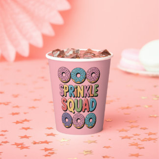 Sprinkle Squad | Baby-strooi Papieren Bekers