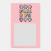 Sprinkle Squad | Baby-strooi Post-it® Notes (Voorkant)