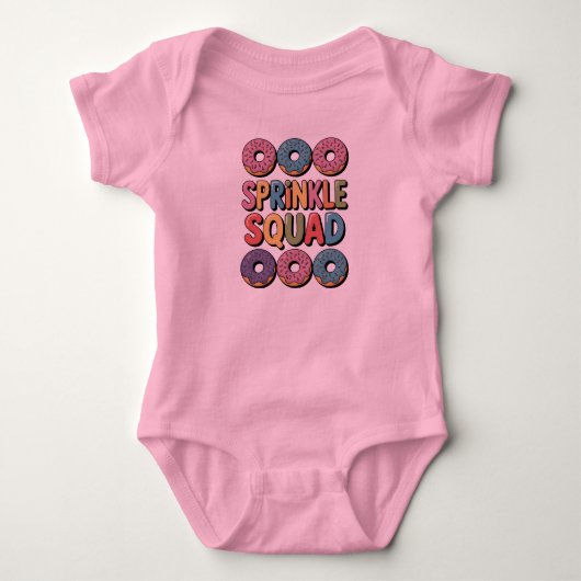 Sprinkle Squad | Baby-strooi Romper (Voorkant)