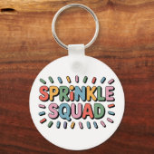 Sprinkle Squad | Baby-strooi Sleutelhanger (Voorkant)