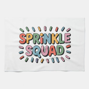 Sprinkle Squad Baby-strooi Theedoek