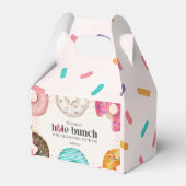 Sprinkled Donut Verjaardagsfeestje Favor Box Bedankdoosjes (Achterkant)