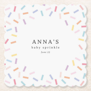Sprinkles Baby Sprinkle Kartonnen Onderzetters