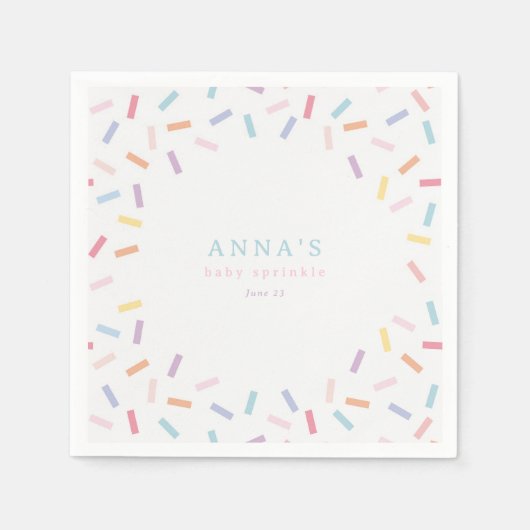 Sprinkles Baby Sprinkle Servet (Voorkant)