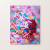 Sprinkles Donut Photography Complex Jigzaag Puzzle Legpuzzel (Verticaal)