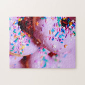 Sprinkles Donut Photography Complex Jigzaag Puzzle Legpuzzel (Horizontaal)