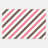 Sprinkles Donuts Stripes Gift Wrap Sheets Inpakpapier Vel (Voorkant 3)