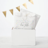 Sprinkles First Birthday Invitation, Cute confetti