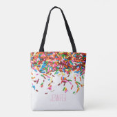 Sprinkles Gepersonaliseerd Tote Bag (Achterkant)