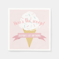 Sprinkles Ijs Pink Here's the Scoop Verjaardag