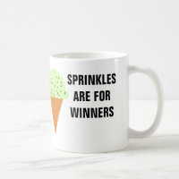 Sprinkles is voor winnaars mok