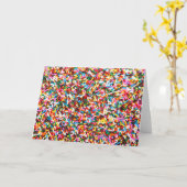 Sprinkles Kaart (Gele Bloem)