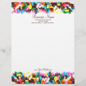 Sprinkles Letterhead Briefhoofd Sjabloon (Voorkant)