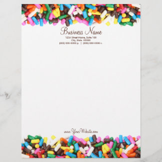 Sprinkles Letterhead Briefhoofd Sjabloon