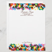 Sprinkles Letterhead Briefhoofd Sjabloon (Voorkant / Achterkant)