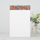 Sprinkles Stationery Briefpapier (Staand voorkant)