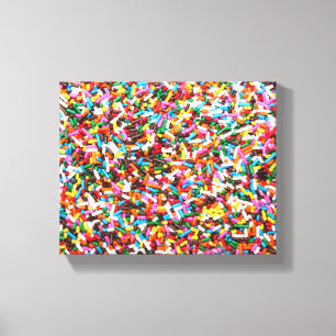 Sprinkles Stretched Canvas afdrukken