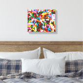 Sprinkles Wrapped Canvas Afdruk (Insitu (Slaapkamer))