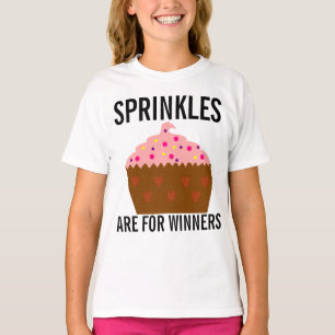 Sprinkles zijn voor winnaars, Kinder Cupcake t-shi T-shirt