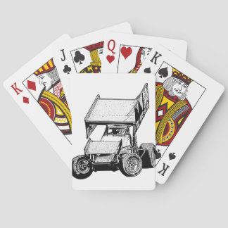 Sprint auto 1 speelkaarten