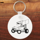 Sprint autocontour sleutelhanger (Voorkant)