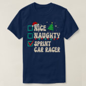 Sprint-automaat racer met framerlijst - Sinterklus T-shirt (Design voorkant)
