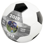 Sprint Custom Soccer Ball Black (3/4)