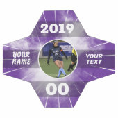 Sprint Custom Soccer Ball Purple (Plat)