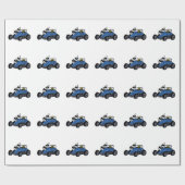 Sprintauto zonder scharnieren cadeaupapier (Vlak)