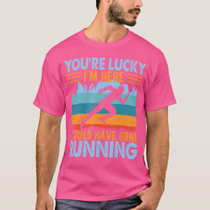 Sprinter Atletiek Hardloper Hardlopen Joggen Kled T-shirt