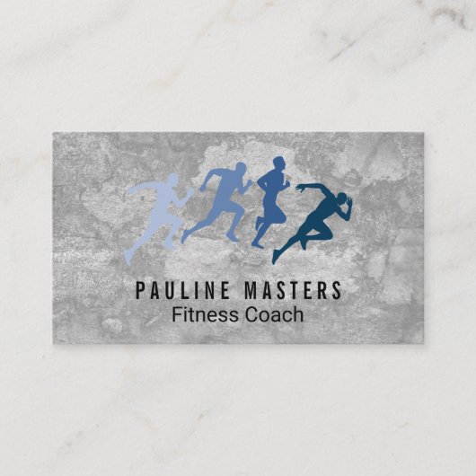 sprinter | lopen afsprakenkaartje (Voorkant)